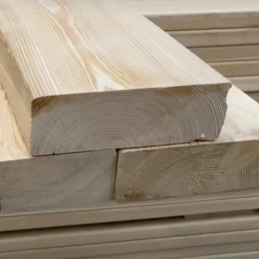 Доска террасная лиственница гладкая 34*120*6000, сорт А (0,72м2)