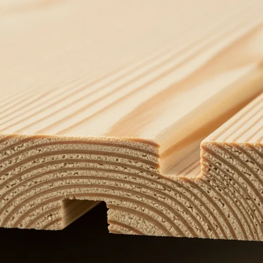 Доска пола хвоя 60*110*4000, сорт АВ (0,44м2)