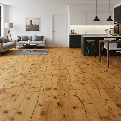 Доска пола лиственница 45*135*5000, сорт АВ (0,675м2)