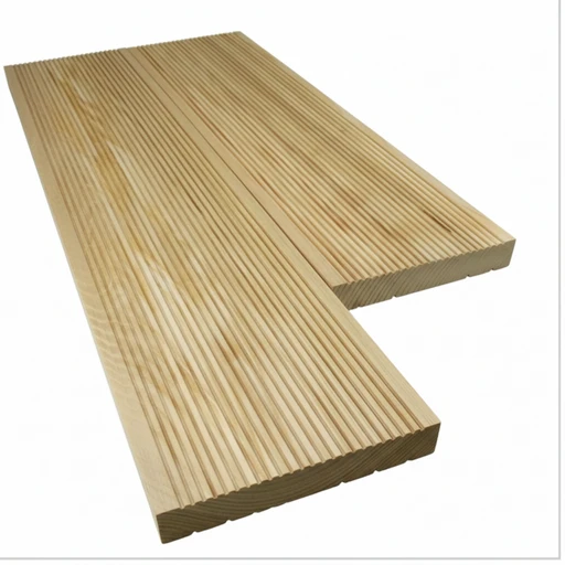 Доска террасная лиственница вельвет 45*90*5000, сорт Оптима (0,45м2)