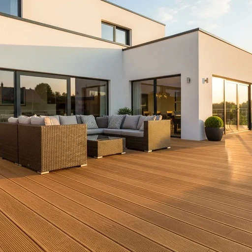 Доска террасная лиственница вельвет 45*120*6000, сорт Э (0,72м2)